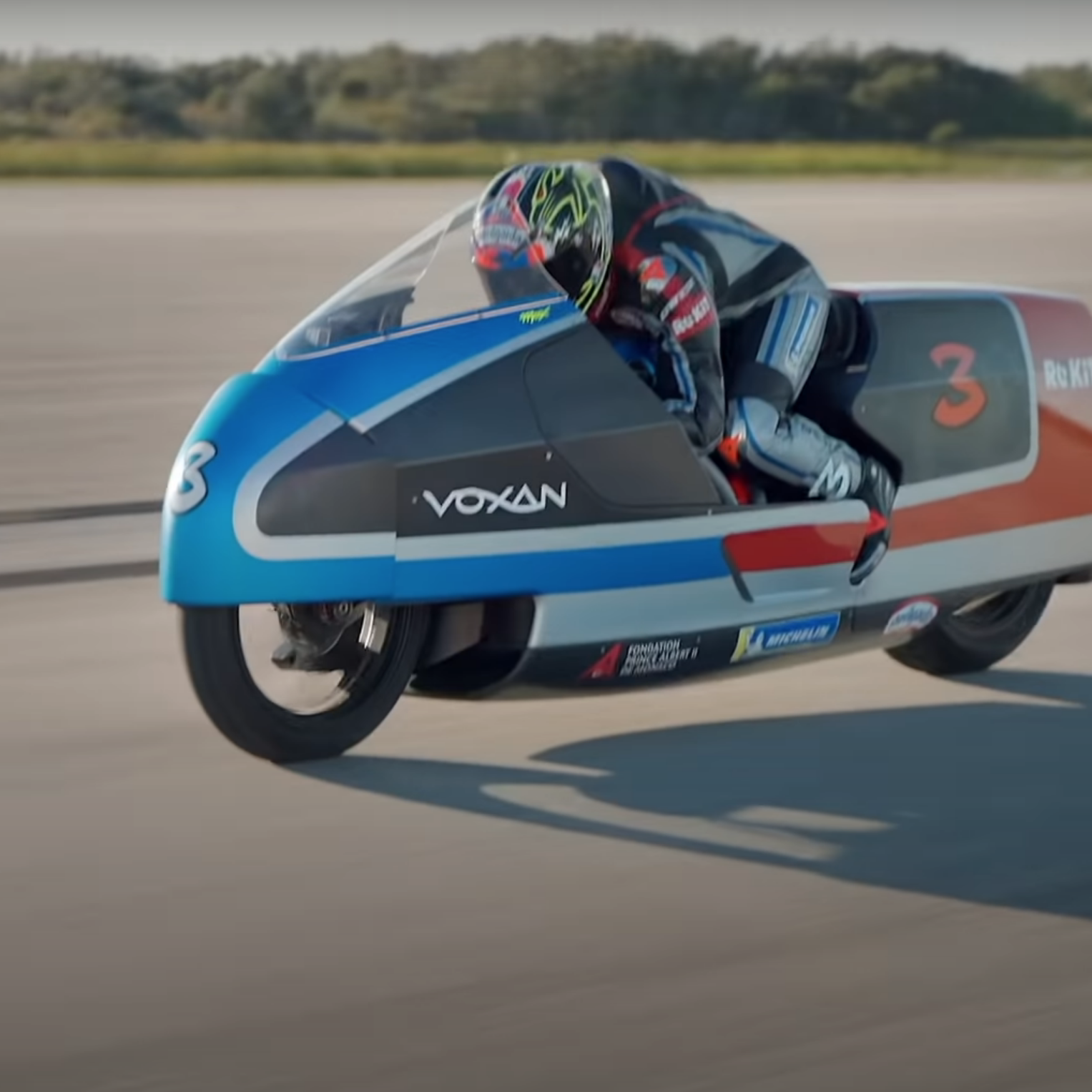 Max Biaggi sets new electric motorcycle speed record at 283 mph